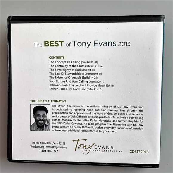 NEW THE BEST OF TONY EVANS AUDIO CD SET - Picture 7 of 9